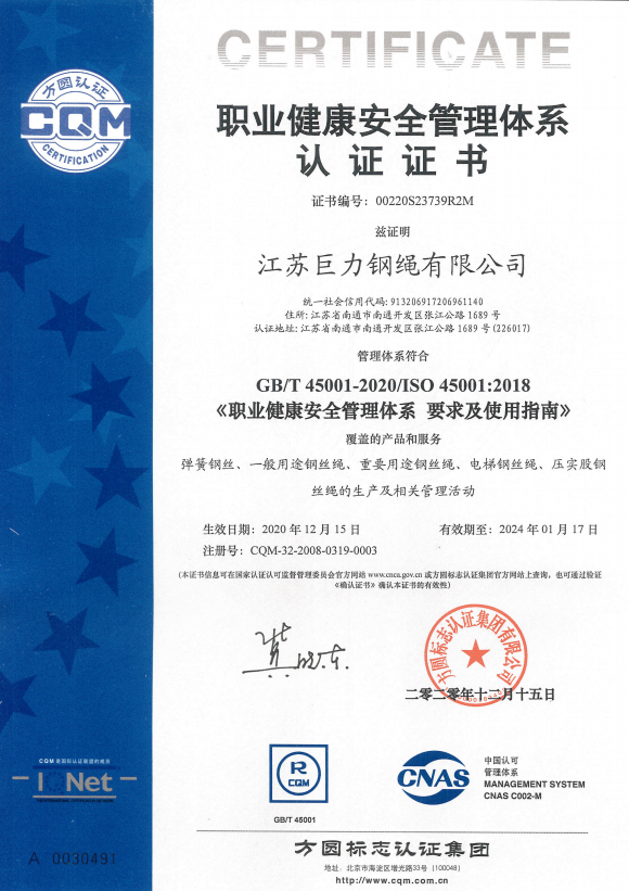 職業(yè)健康管理體系